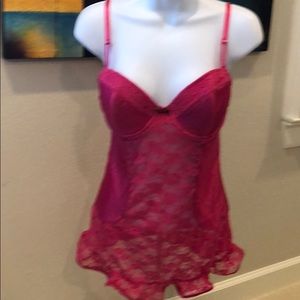 Cute sexy babydoll and thong size m. NWT
